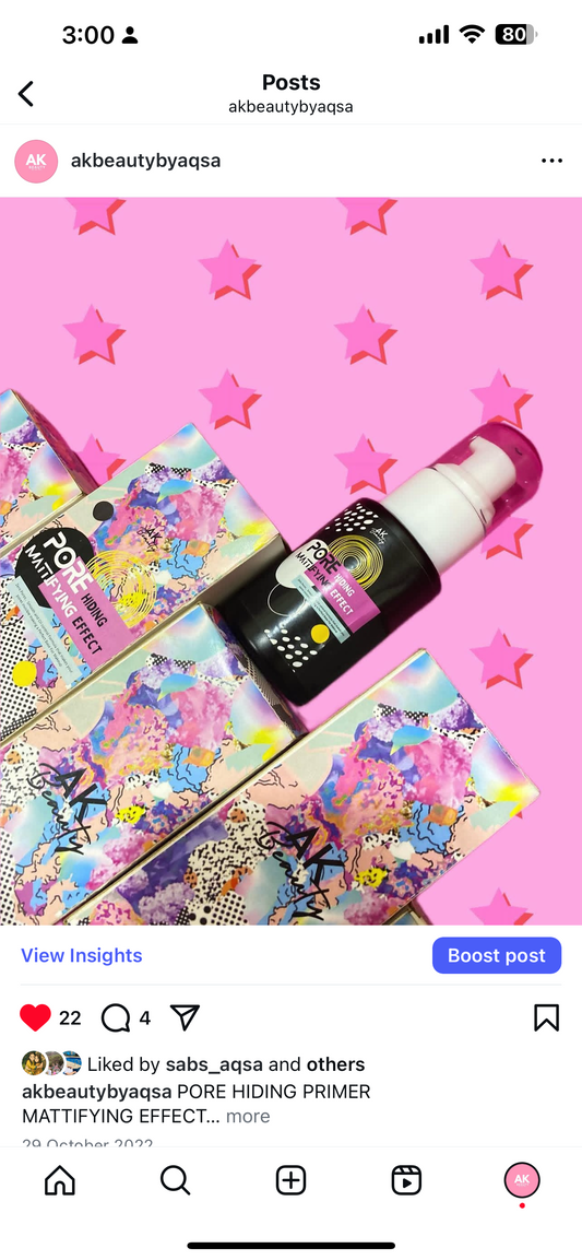 PORE-HIDING PRIMER